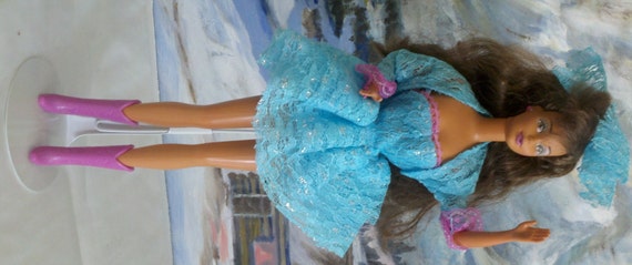 vintage western cowgirl barbie doll