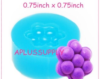 KYL034 Silicone Mold Candy Crush saga - Purple Candy 19mm - Cake Decoration Resin Air Dry Polymer Clay Chocolate Mold Candy Mold
