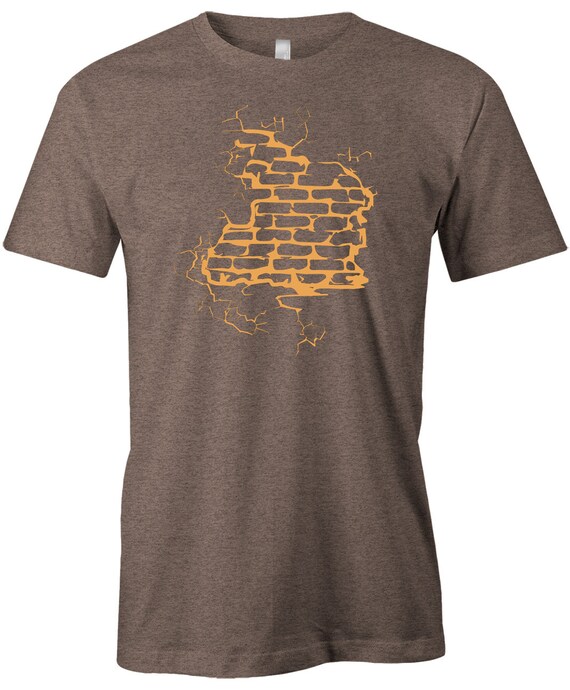 Broken Brick Wall T Shirt Unisex T Shirt American Apparel
