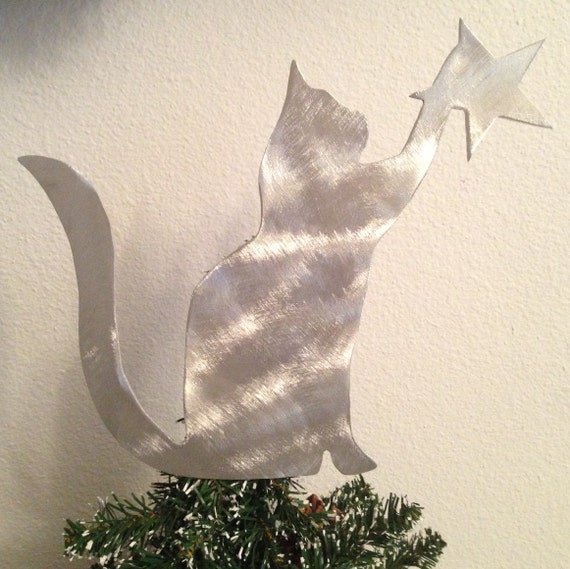 kitty cat cat christmas tree topper wreath by kitty cat cat christmas tree topper wreath by