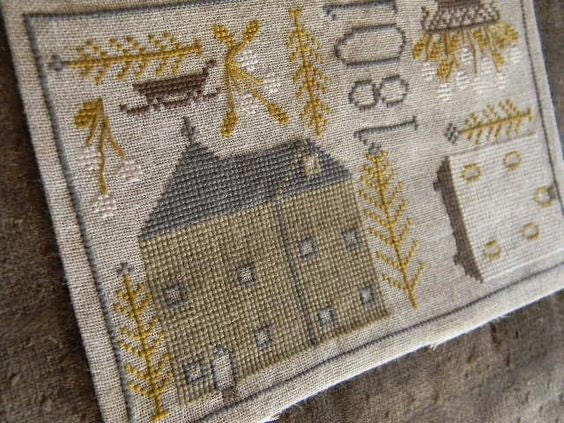 Pattern: Tinsel Towne Cross Stitch created by Notforgotten Farm