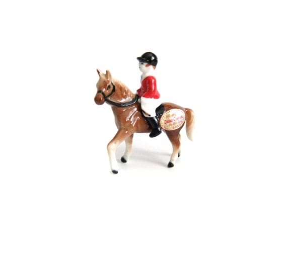 horse jockey figurine