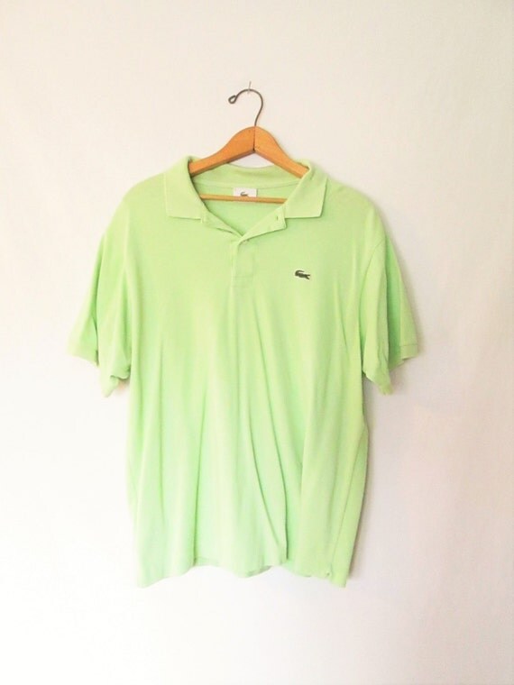 lacoste polo shirt vintage
