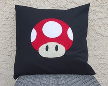 mario mushroom pillow