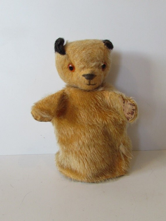sooty glove puppet