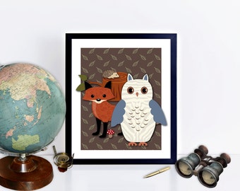 Woodland Group 3 Nursery Decor