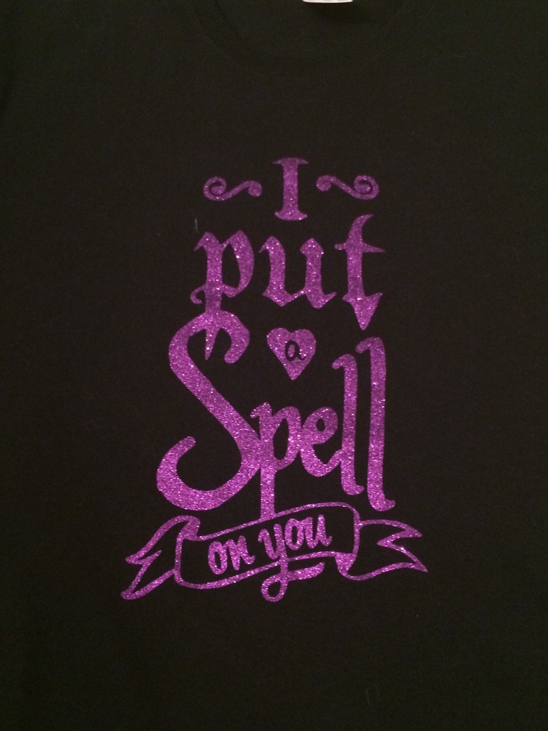 hocus pocus t shirt i put a spell on you