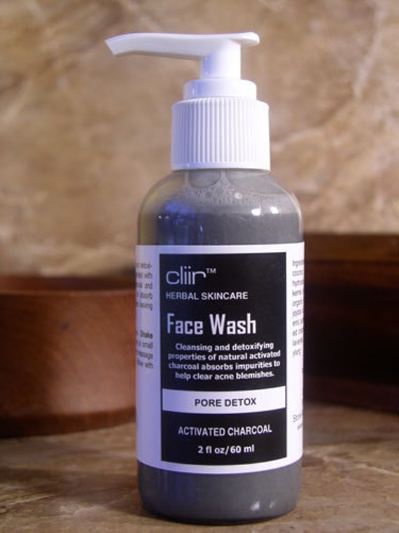 Pore Detox Charcoal Cleanser Activated Charcoal Face Wash by Cliir