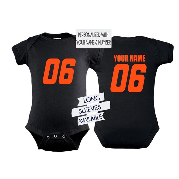 Items similar to Personalized Race Car Name And Number Onesie Car