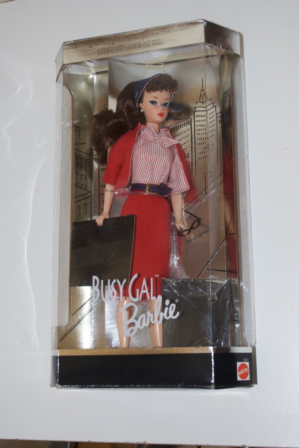 Busy Gal Barbie Limited Edition 1960 Reproduction 1995