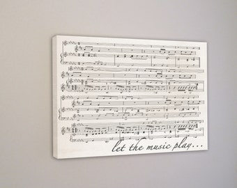 Sheet Music Wall Art sheet music notes wall art set of 2 sheet music art wedding Sheet Music Wall Art sheet music notes wall art set of 2 sheet music art wedding