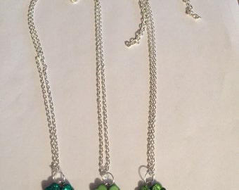 patricks day necklace