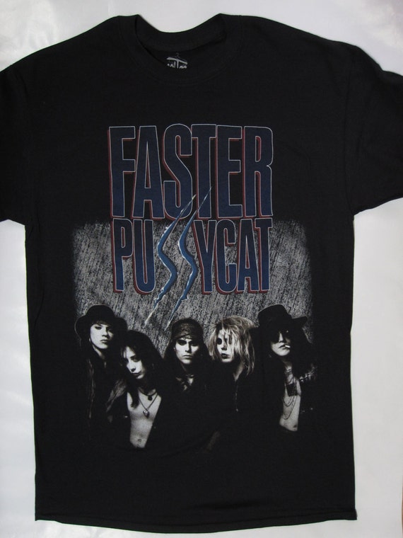 Faster Pussycat Band T Shirt T Shirt S Xxl Top Notch 