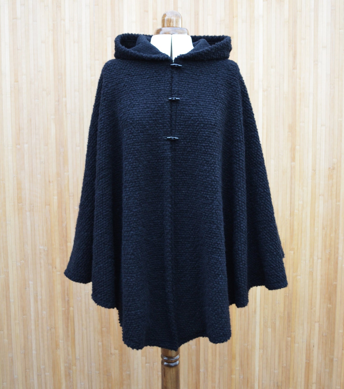 full length wool cape