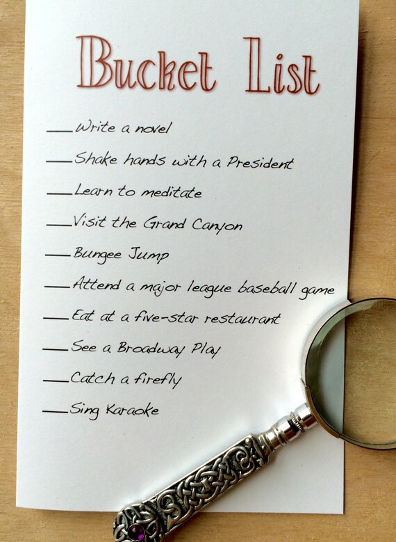 True love Bucket list card love you romantic by StockLaneStudio