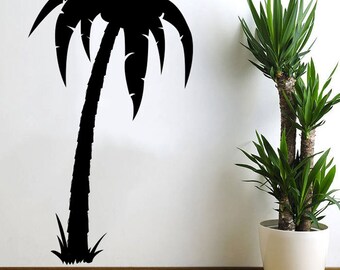palm tree wall decal – Etsy