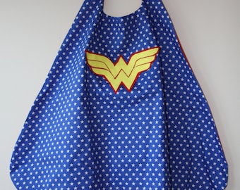 Wonder Woman Cape. Perfect present for the little superhero or Wonder Woman fan in your life!