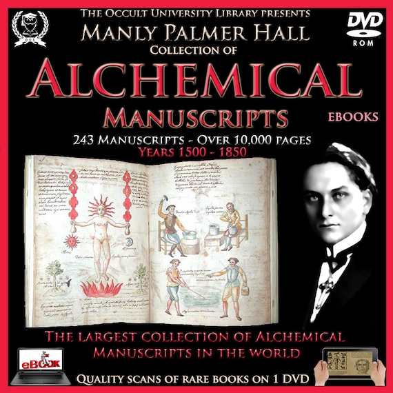 Alchemical Manuscripts Collection Of Manly P. Hall Ebooks On