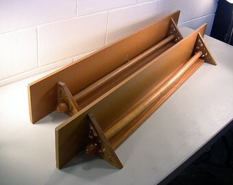 Wood quilt rack | Etsy