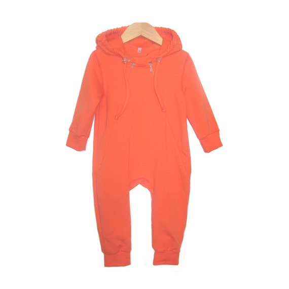 orange sweatsuit