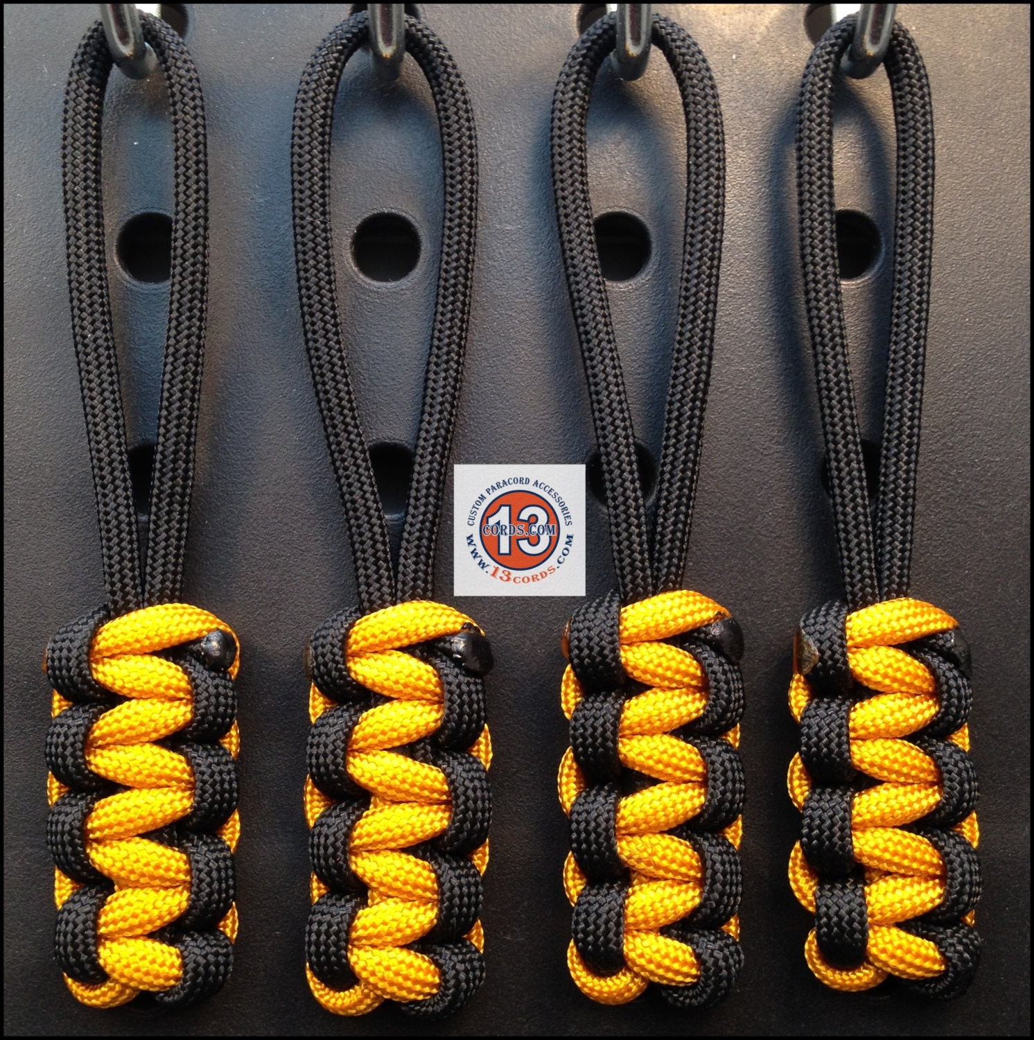 Paracord Jeep Zipper Pulls-Made to order