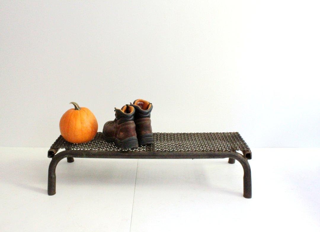 Industrial Steampunk Heavy Gauged Steel 1940’s Factory Step Stool ...