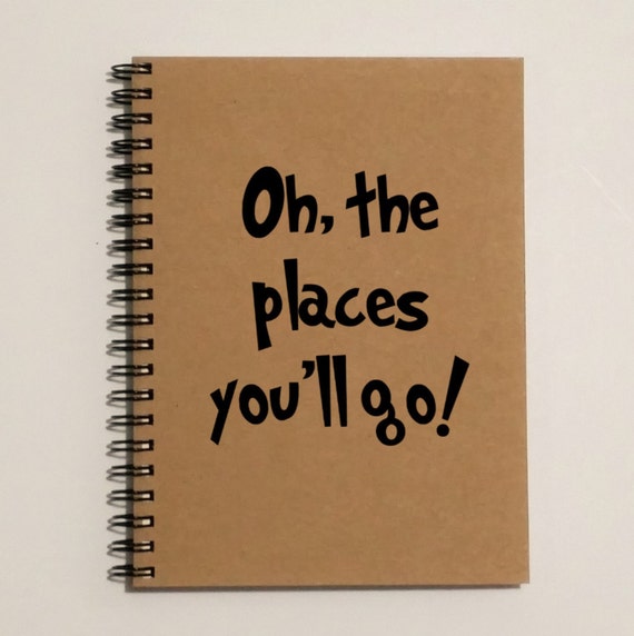 Oh the places you ll go writing paper