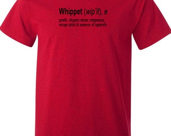 Whippet shirt- dog clothing whippet, dog lover gift, dog tshirt, whippets, dog shirt, funny tshirt, uk sellers only, animal lover gift,