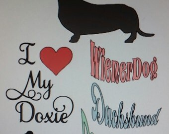 Dachshund SVG file For personal or Unlimitied commercial use