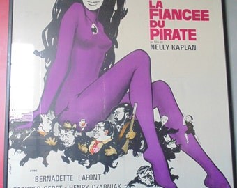 Displays old film bride of the 1969 Pirate
