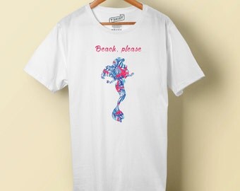 Beach Please, Bitch Please, Ariel The Little Mermaid, Lilly Pulitzer She She Shells, Digital Download Iron-on Design, Disney Shirt,