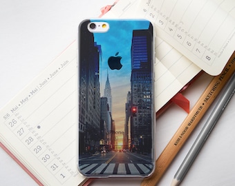 New York Clear iPhone 7 Case iPhone 6 Case iPhone 7 Plus Clear Phone Case Clear iPhone 6 Case Clear iPhone 6S Case iPhone 5 Case Clear PC058