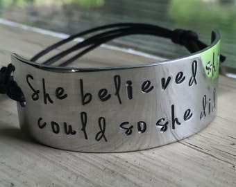 Silver Cuff Bracelet For Women - Silver - Cuff Bracelet - Quote