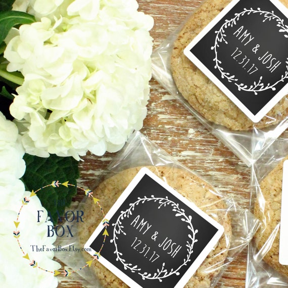 24 Personalized Cellophane Cookie Bags Candy Bags Laurel