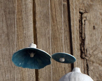 wind chimes porcelain gum nut