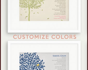 Personalized Baptism Gift from Godparents Christening Gift for Goddaughter Baby Girls Baptism Gift for Goddaughter New Baby Nursery Print