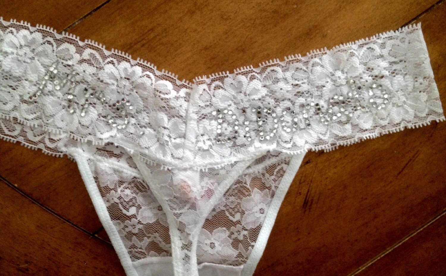 Customizable Bridal Panties Every bride needs something