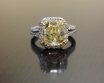 art deco platinum yellow diamond engagement ring platinum radiant diamond wedding ring fancy yellow - Yellow Diamond Wedding Rings art deco platinum yellow diamond engagement ring platinum radiant diamond wedding ring fancy yellow - Yellow Diamond Wedding Rings