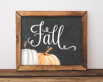 Fall printable art | Etsy