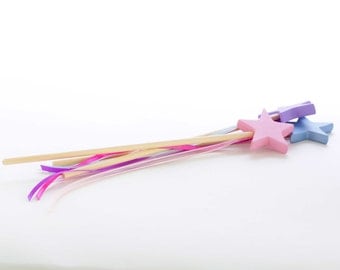 Magic Wand - Fairy Wand - Fairy Princess Wand - Star Wand