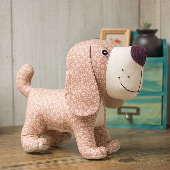 Stuffed animal Standing Puppy Dog PDF Sewing patterns