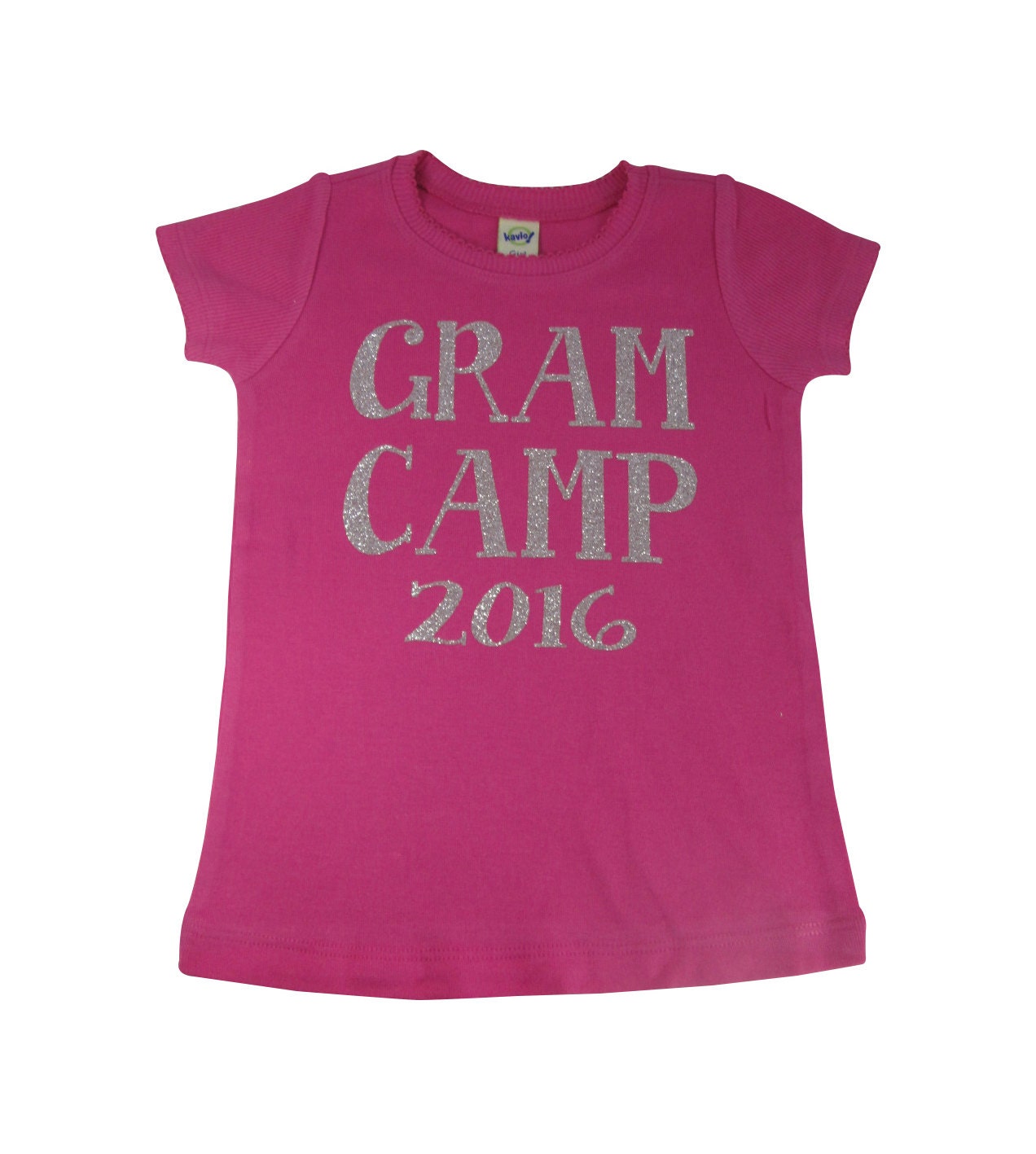 Custom Glitter Tee Shirt Hot Pink any color Women and
