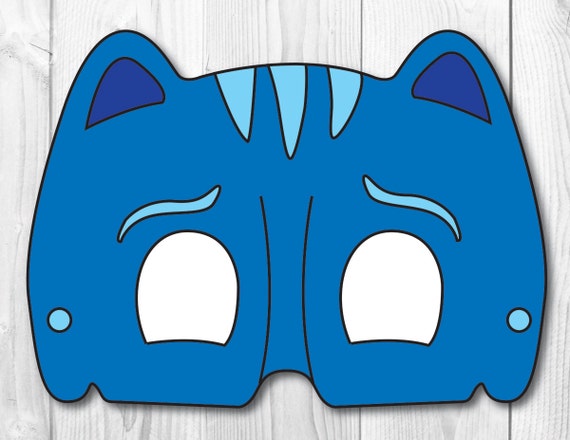 Catboy DIY Face Mask Instant Download Paper Printable