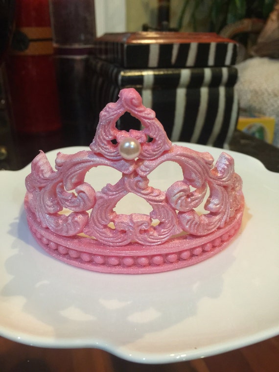 Items similar to Customized crown cake topper/Edible Cake topper/cake