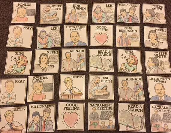 LDS Primary Matching Game