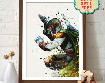 Star Wars Poster - Boba Fett _ B28