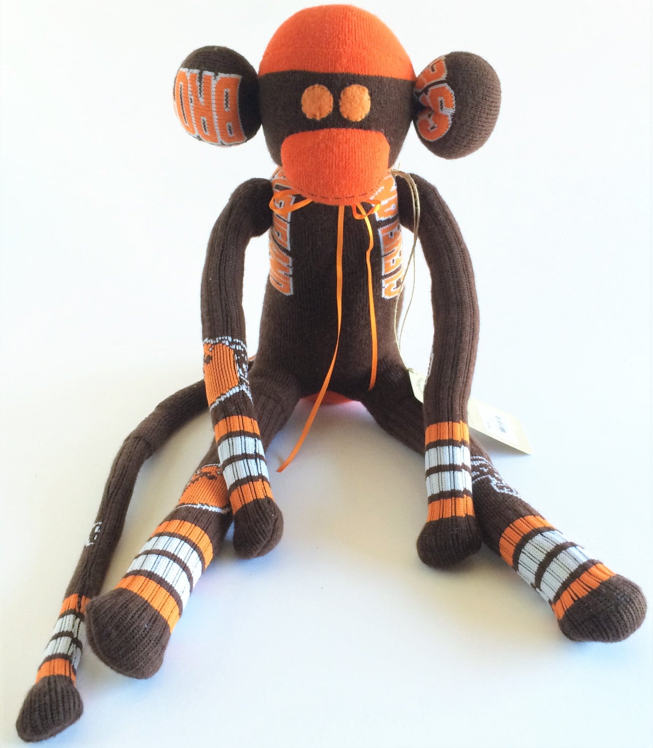 brown sock monkey