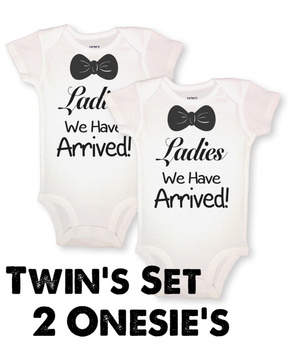 Cute Onesie Set 2 PIECES Ladies We Have Arrived by RBClothingCo