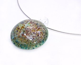 Dichroic Speckle Pendant