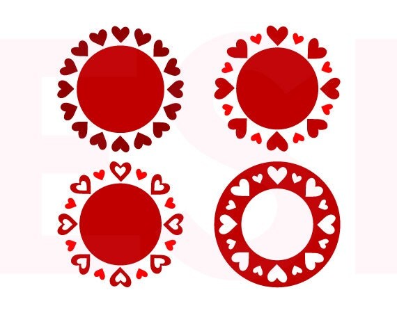 Free SVG Valentine Monogram Svg 20099+ File for Cricut